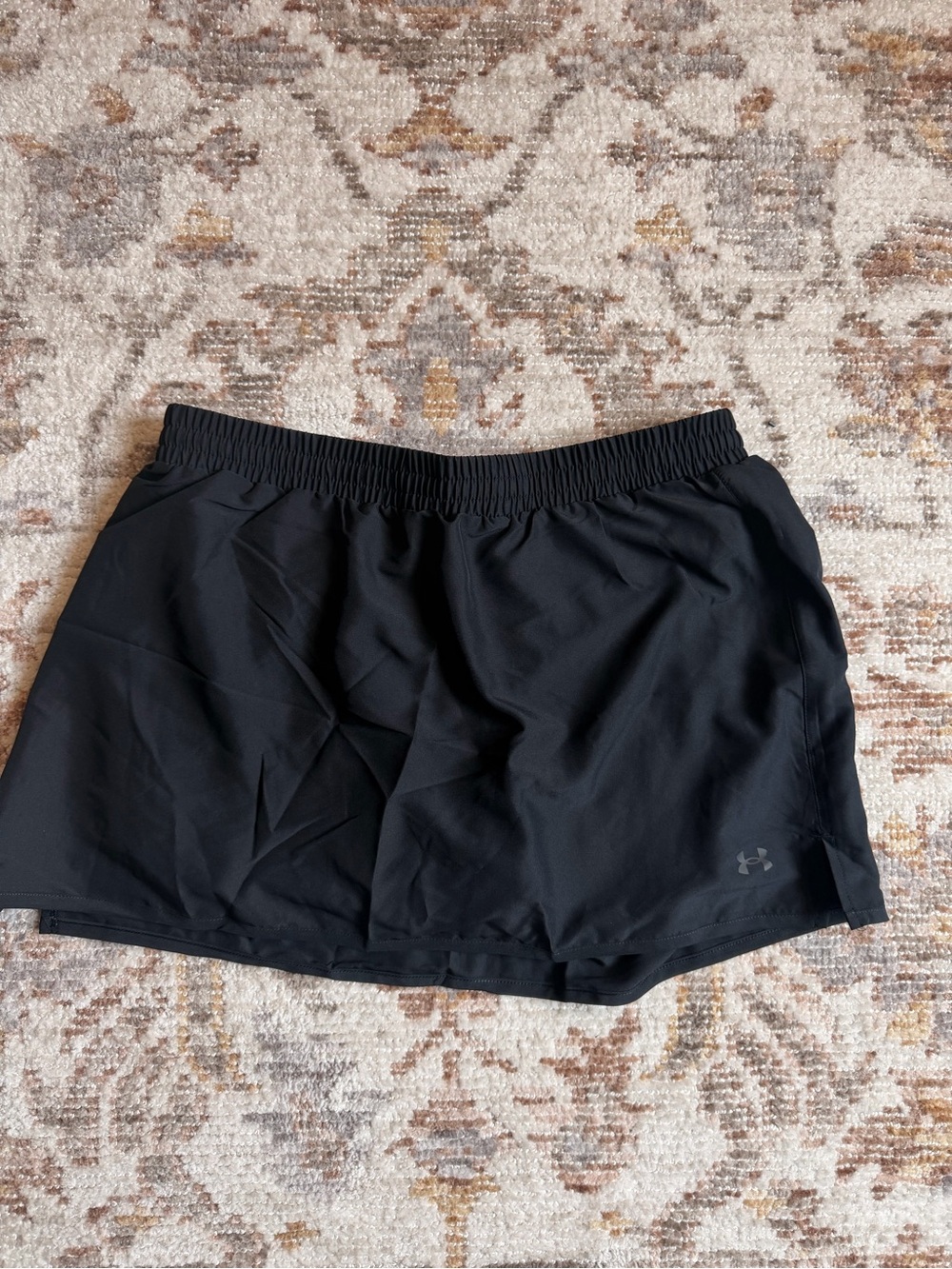 Under Armour Black Athletic Skirt with Built-In Liner